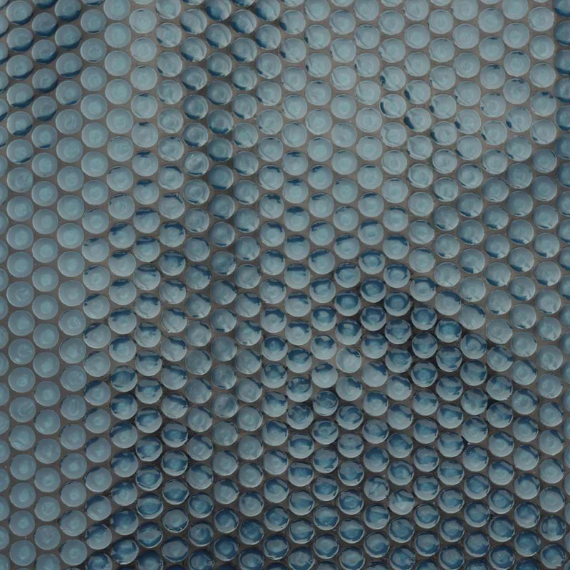 Pływająca folia solarna z PE, 1000x600 cm, czarno-niebieska