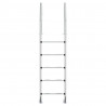Drabinka do basenu, 54x38x211 cm, stal nierdzewna 304