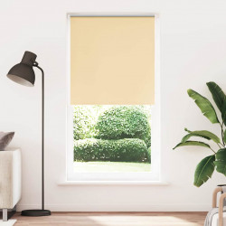 Roleta zaciemniająca beżowa 105x210cm Szerokość tkaniny 100,7cm