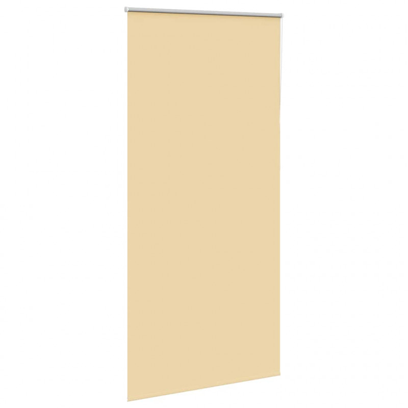 Roleta zaciemniająca beżowa 105x210cm Szerokość tkaniny 100,7cm