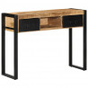 Konsola Stolik 100x35x75 cm lite drewno surowe mango