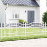 Ogrodzenie Ogrodowe Kampen Biały 240 x 118 cm