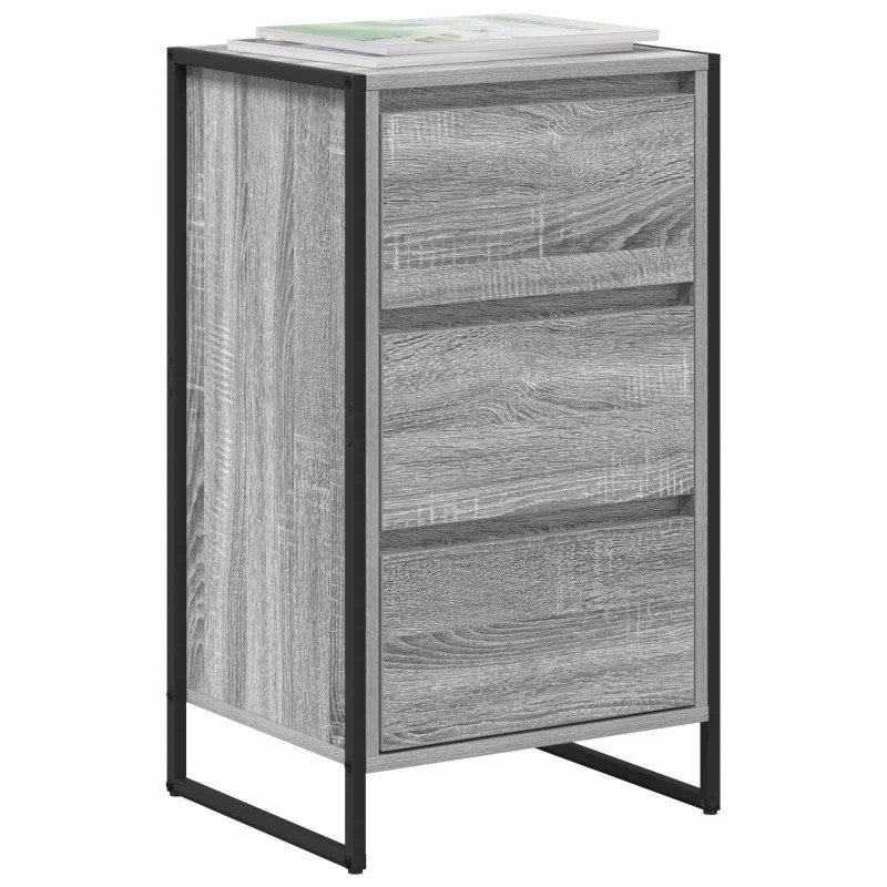 Bufet Szary Sonoma 42 x 36 x 75.5 cm Materiał drewnopochodny