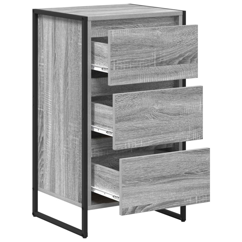 Bufet Szary Sonoma 42 x 36 x 75.5 cm Materiał drewnopochodny