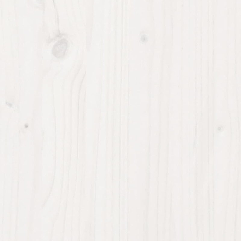 Rama łóżka z szufladami, biała, 120x200 cm, sosnowa