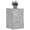 Podstawki pod doniczki, 2 szt., szarość betonu, 25x25x35 cm