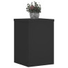 Podstawki pod doniczki, 2 szt., czarne, 20x20x30 cm