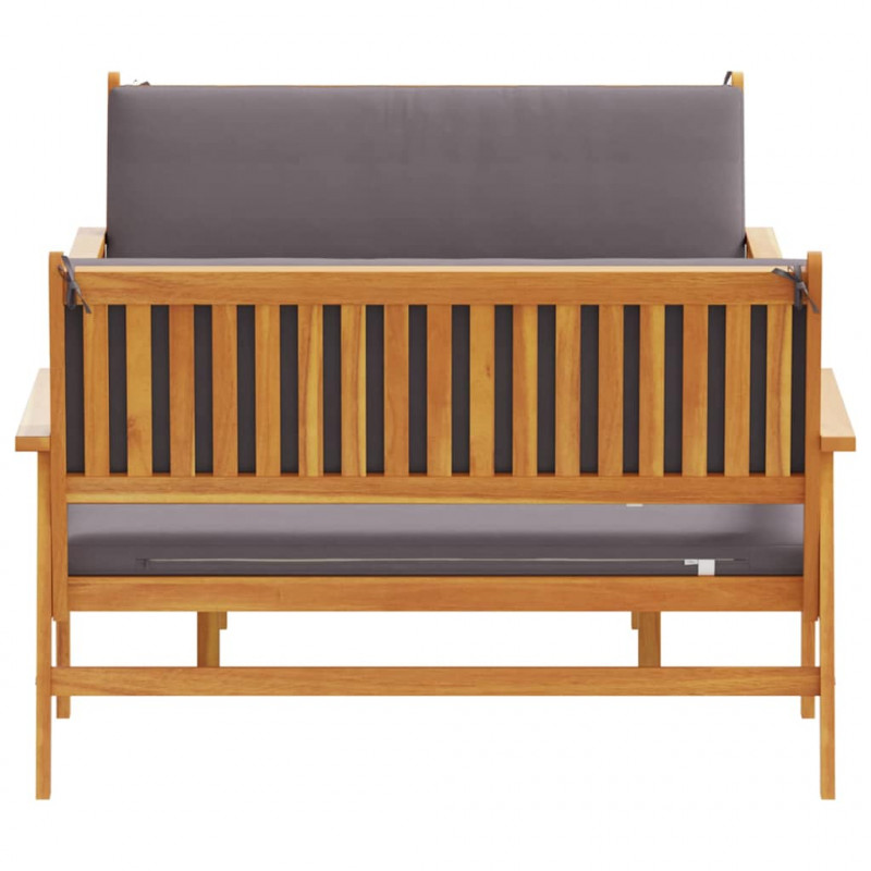 Zestaw Sof na Ogród 3 pcs Brązowy 120 x 65,5 x 79 cm