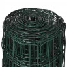 Euro ogrodzenie, stalowe, 25 x 1,5 m, zielone
