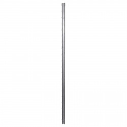 Słupek ogrodzeniowy. 10 pcs Srebrny 200 cm Stal