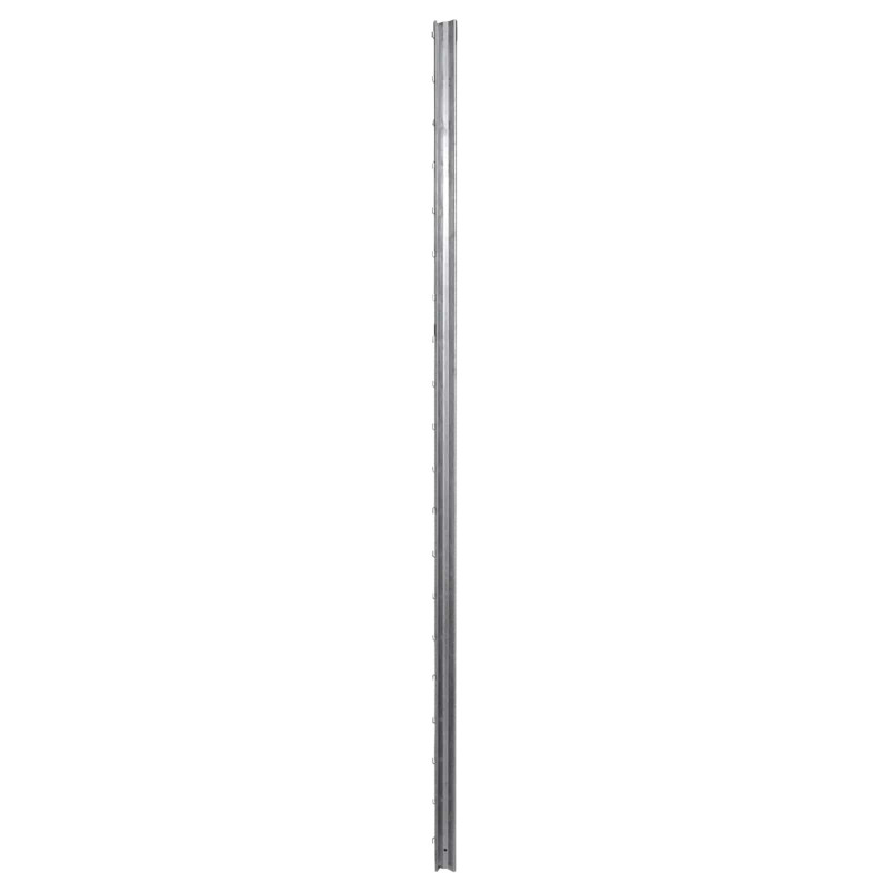 Słupek ogrodzeniowy. 10 pcs Srebrny 200 cm Stal