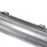 Słupek ogrodzeniowy. 10 pcs Srebrny 200 cm Stal