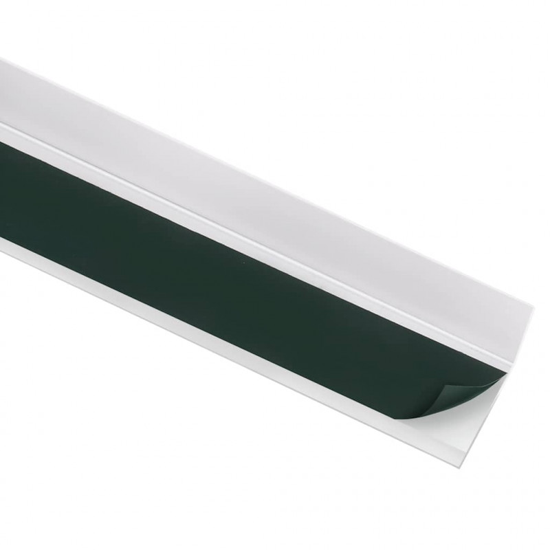 Listwy schodowe w kształcie litery L 15 szt. Aluminium 100 cm