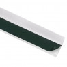 Listwy schodowe w kształcie litery L 15 szt. Aluminium 100 cm