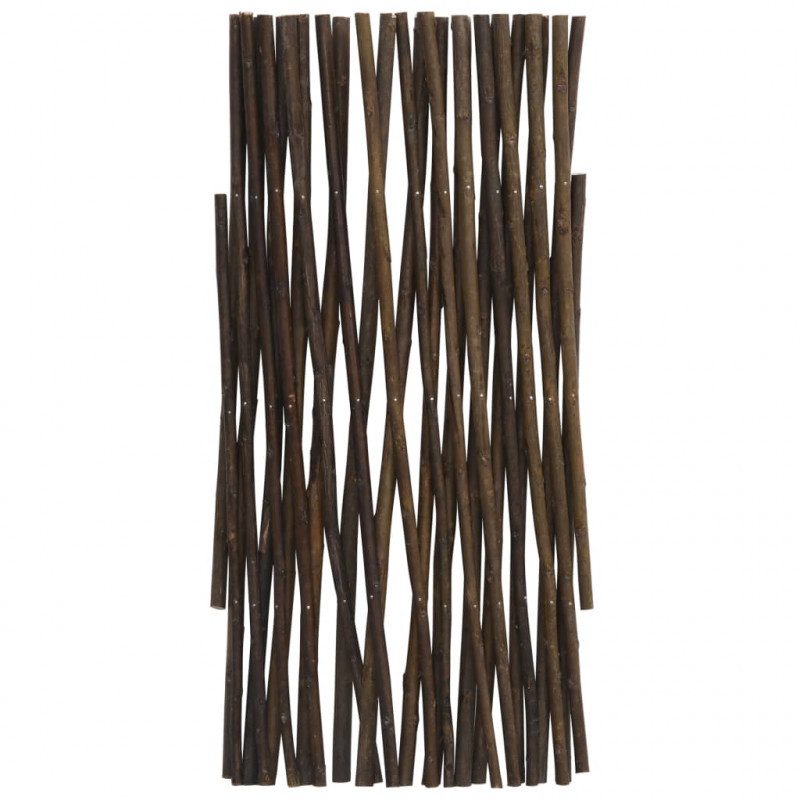 Płot kratka z wierzby, 5 szt., 180 x 30 cm