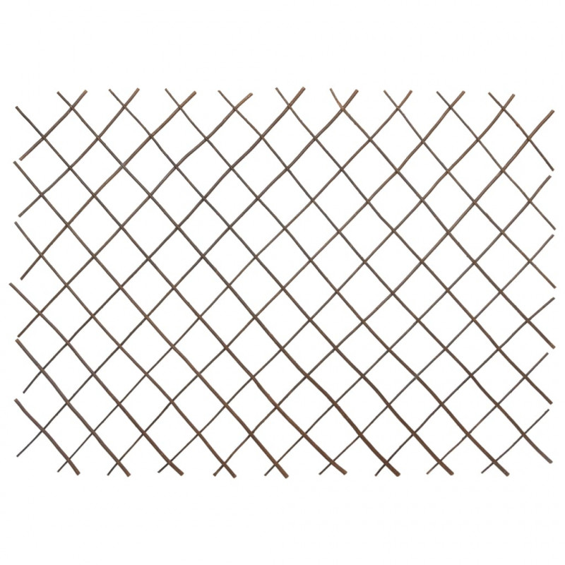 Płot kratka z wierzby, 5 szt., 180 x 120 cm
