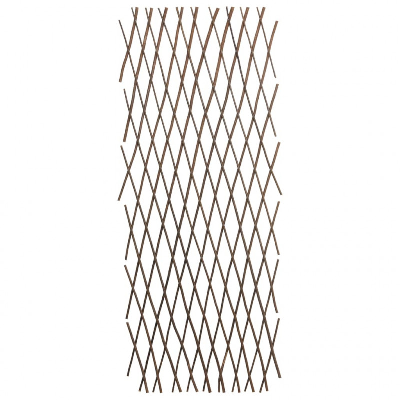 Płot kratka z wierzby, 5 szt., 180 x 120 cm