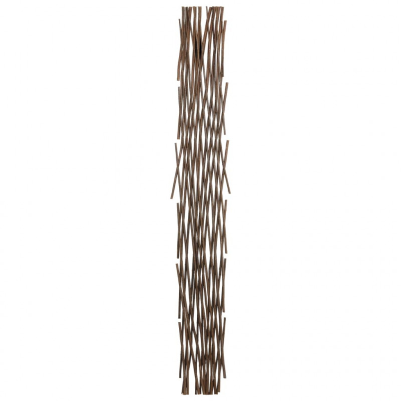 Płot kratka z wierzby, 5 szt., 180 x 120 cm