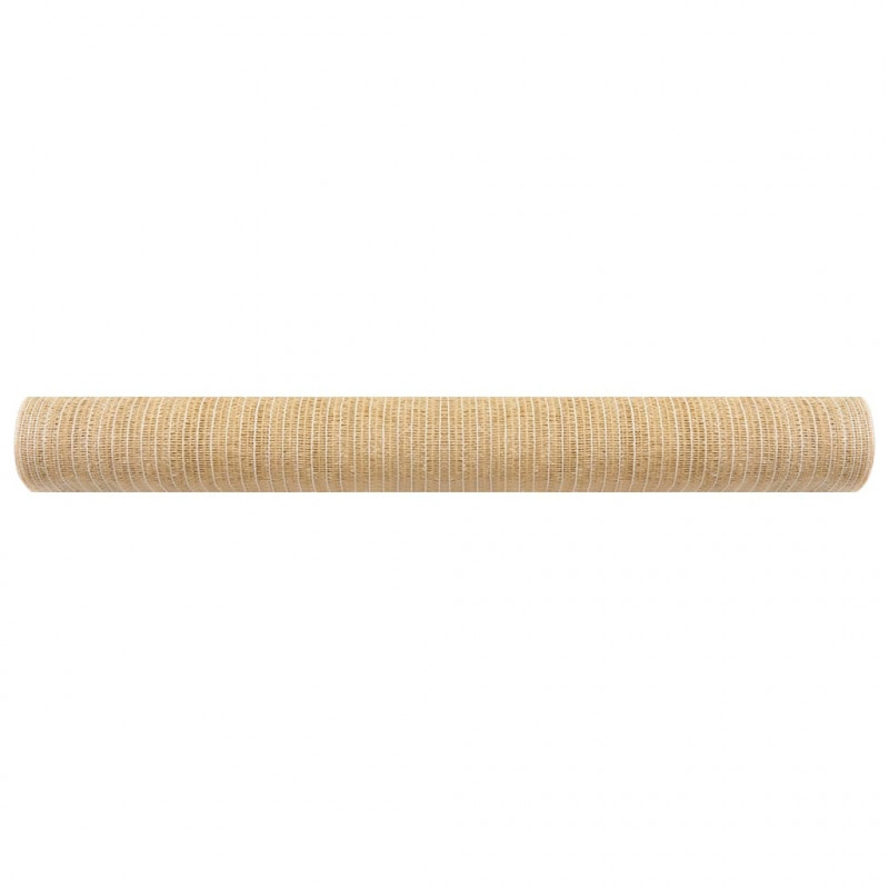 Siatka cieniująca, beżowa, 3,6 x 25 m, HDPE, 75 g/m²