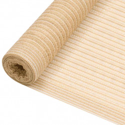 Siatka cieniująca, beżowa, 1x10 m, HDPE, 195 g/m²