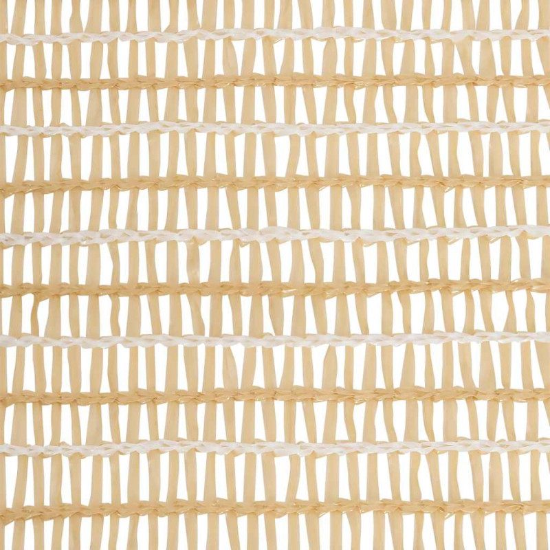 Siatka cieniująca, beżowa, 1x10 m, HDPE, 195 g/m²