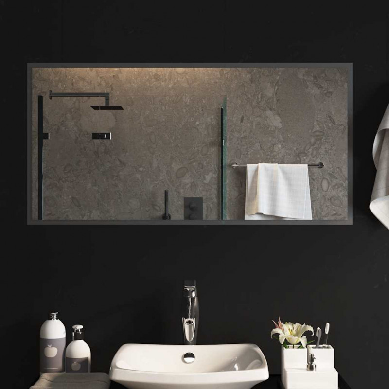 Lustro łazienkowe z LED, 100x50cm
