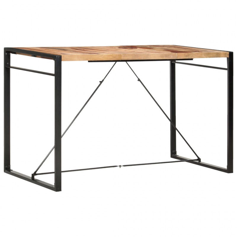 Stolik barowy, 180x90x110 cm, lite drewno akacjowe