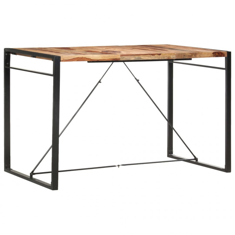 Stolik barowy, 180x90x110 cm, lite drewno akacjowe