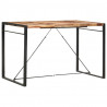 Stolik barowy, 180x90x110 cm, lite drewno akacjowe