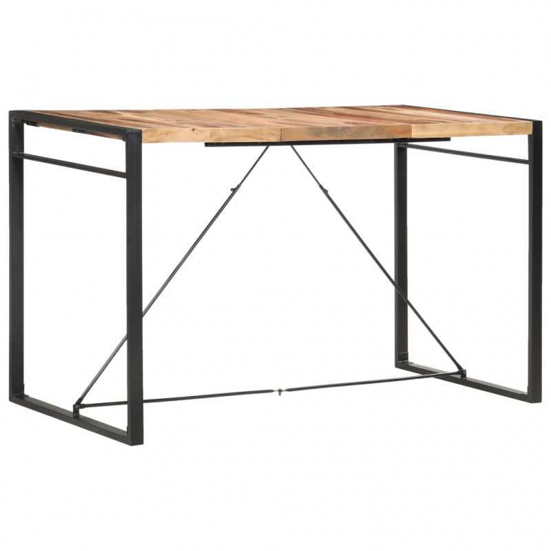Stolik barowy, 180x90x110 cm, lite drewno akacjowe
