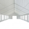 Namiot imprezowy z PE, 6 x 14 m, biały