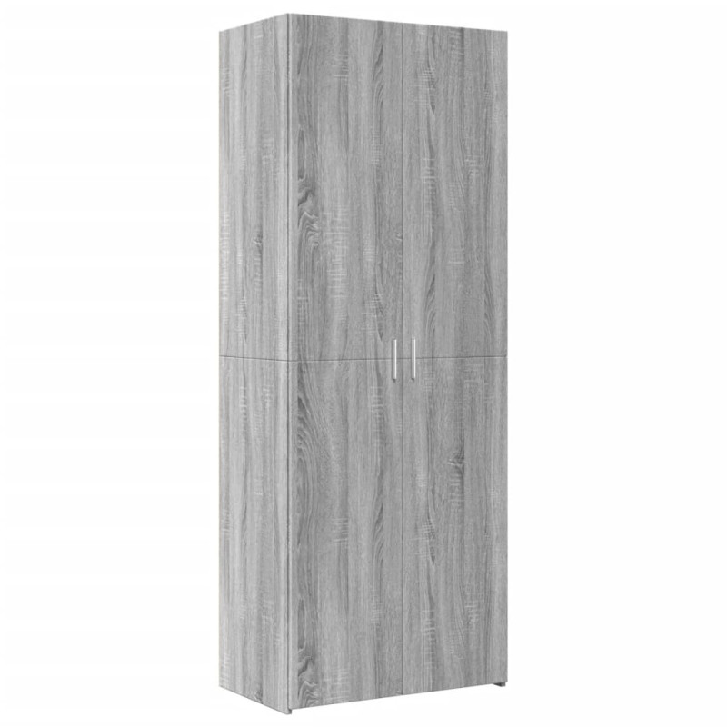 Szafka, szary dąb sonoma, 70x42,5x225 cm