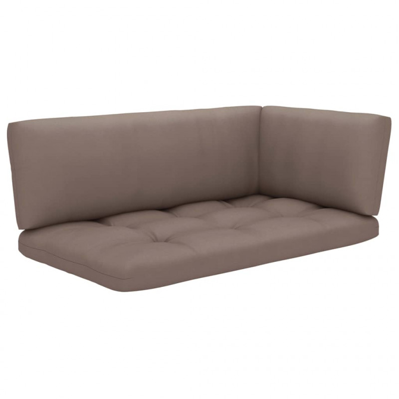 Ogrodowa sofa narożna z palet, impregnowane drewno sosnowe