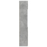 Szafka, szarość betonu, 80x42,5x225 cm, materiał drewnopochodny