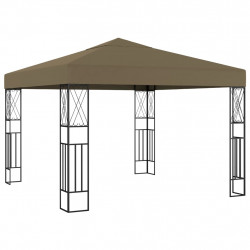 Altana, 3 x 3 m, taupe, tkanina