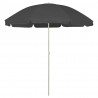 Parasol plażowy, antracytowy, 240 cm
