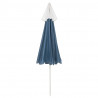 Parasol plażowy, niebieski, 240 cm