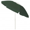 Parasol plażowy, zielony, 240 cm