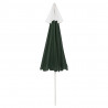 Parasol plażowy, zielony, 240 cm