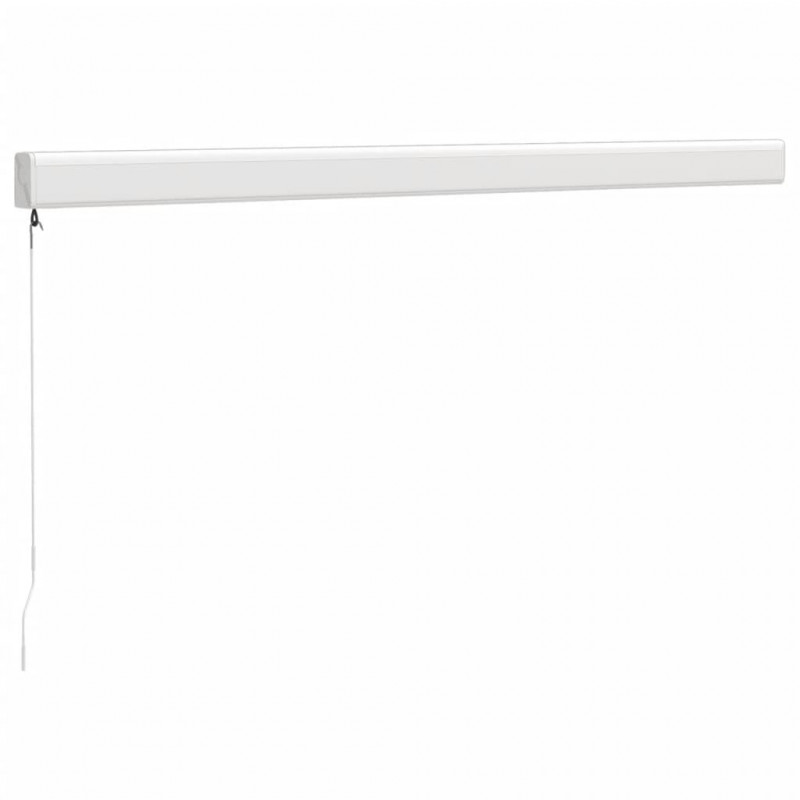 Zwijana markiza, kremowa, 3,5x2,5 m, tkanina i aluminium