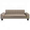 Sofa dla dzieci, cappuccino, 90x53x30 cm, sztuczna skóra
