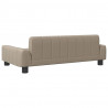 Sofa dla dzieci, cappuccino, 90x53x30 cm, sztuczna skóra