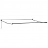 Automatycznie zwijana markiza, burgundowa, 450x300 cm