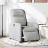 Elektryczny fotel rozkładany Cloud Grey Fabric
