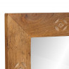 Zestaw mebli łazienkowych 2 pcs Brązowy Materiał drewnopochodny