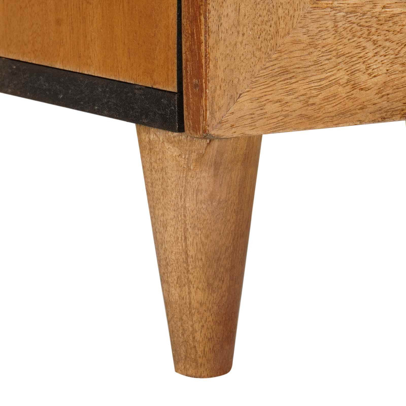 Zestaw mebli łazienkowych 4 pcs Brązowy Materiał drewnopochodny