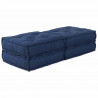 Modularna jednostka sofy 2 pcs Indygo 140 x 70 x 36 cm tkanina