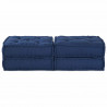 Modularna jednostka sofy 2 pcs Indygo 140 x 70 x 36 cm tkanina