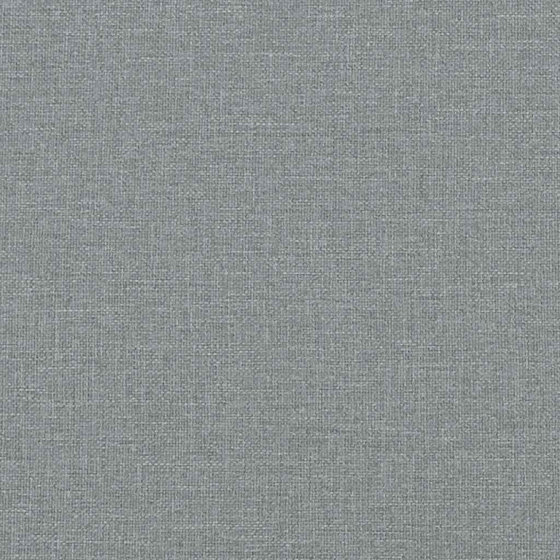 Krzesła stołowe, 6 szt., jasnoszare, tapicerowane tkaniną