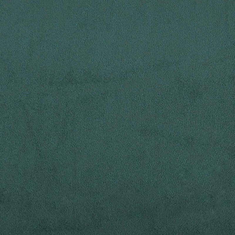 Łóżko kontynentalne z materacem, ciemnozielone, 90x220 cm